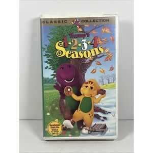 Barney's 1-2-3-4 Seasons (VHS,‎ 1996) - TESTED
